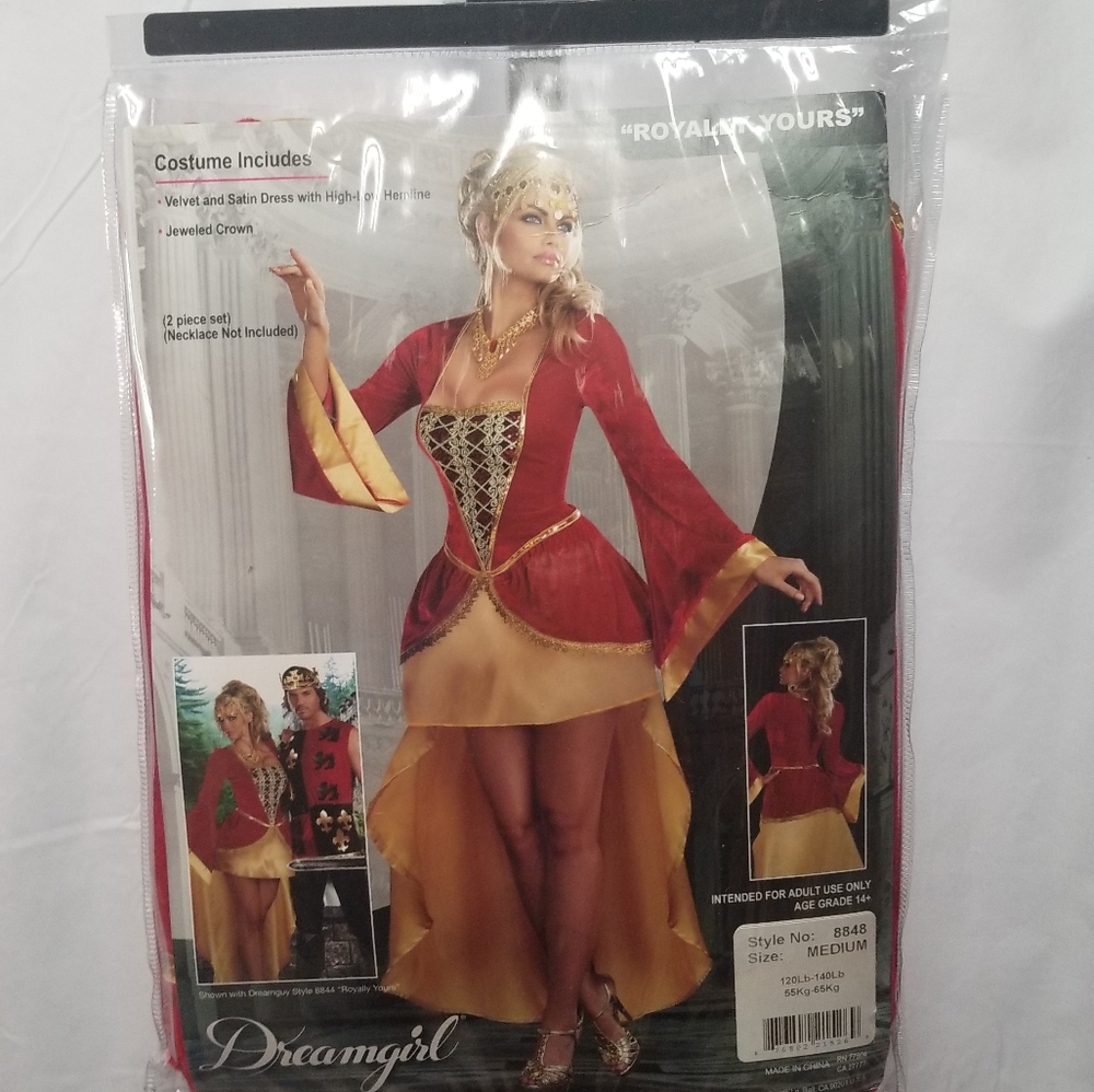Dreamgirls royally yours womens medium costume